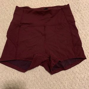 lululemon spandex shorts